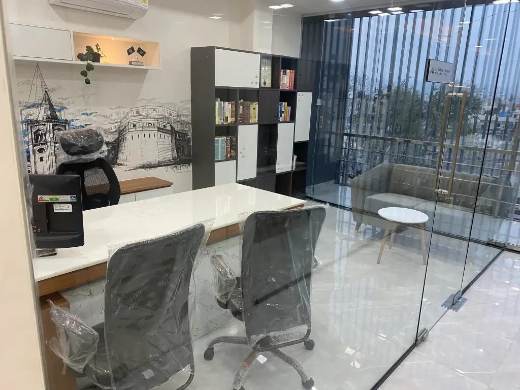 Large Private Office with Sofa